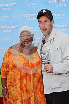 Luenell, Adam Sandler at the