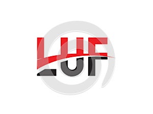 LUF Letter Initial Logo Design