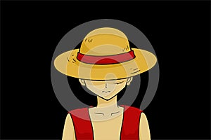 Luffy the Main Character of One Piece