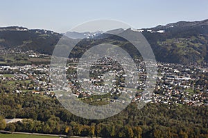 Luftaufnahme Vorarlberg Austria