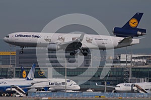 Lufthansa cargo plane