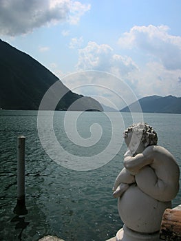 Lugano cupid dreaming photo