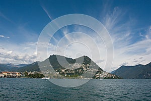 Lugano lake photo