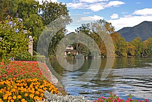 Lugano lakeside photo