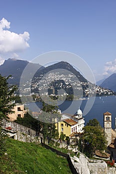 Lugano scenery photo