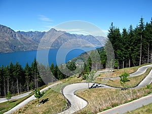 Luge track, Queenstown, NZ