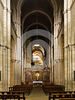 Lugo romanesque cathedral photo