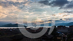 Lugu Lake morning view