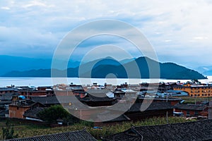 Lugu Lake morning view