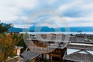 Lugu Lake view