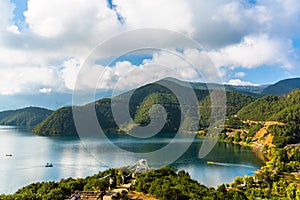 Lugu Lake view