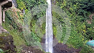 Luhur Indah WaterFall in Gunung Malang Village of Bogor Regency