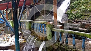 Luhur Indah WaterFall in Gunung Malang Village of Bogor Regency