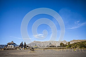 Luhur Ponten Temple, a place of worship for Tengger Hindus located under Mount Bromo, East Java, Indonesia