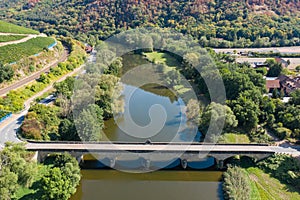 The Luitpold Bridge near Oberhausen an der Nahe / Germany