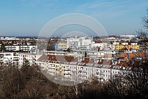 The Luitpold park near Olympic Park in Munich - Bavaria - Germany