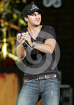 Luke Bryan performs in concert