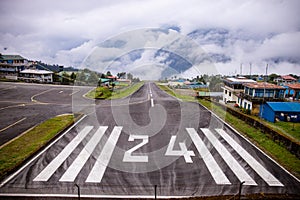 Lukla Tenzing-Hillary Airport in Nepal
