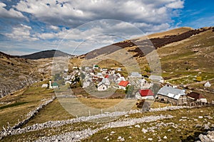 Lukomir, last Bosnia unspoiled village in remote mountains