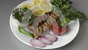 Lula kebab in Mediterranean cuisine