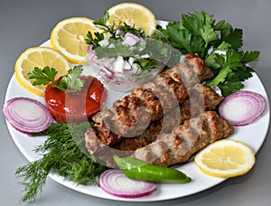 Lula kebab in Mediterranean cuisine