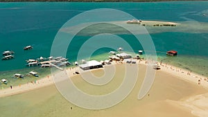 Luli island, Puerto Princesa, Palawan. Island hopping Tour at Honda Bay, Palawan.