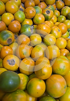 Lulo fruit.