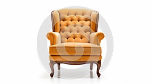 Yellow Tufted Chair: A Dignified And Innovative Piece Of Furniture photo