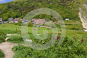 Lulworth Cove - Beautiful countryside in Dorset, UK