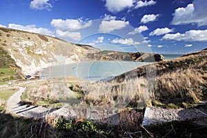 Lulworth Cove Dorset Coast England