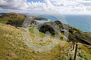 Lulworth Cove and Dorset coastline