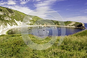 Lulworth Cove, Dorset; England; UK