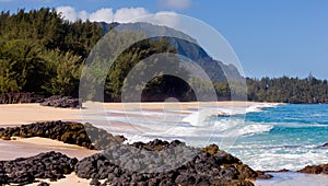 Lumahai beach in Kauai