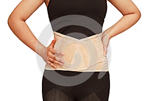 lumbar brace corset, for back truma