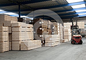 Lumber warehouse