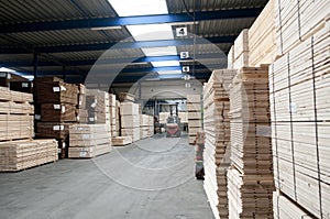 Lumber warehouse