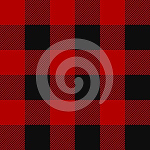 Lumberjack plaid pattern