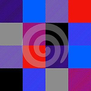 Lumberjack seamless pattern