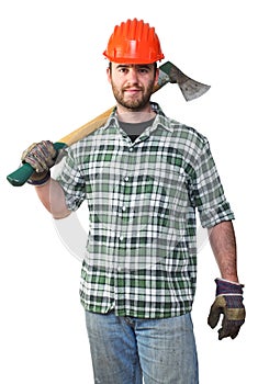 Lumberjack portrait