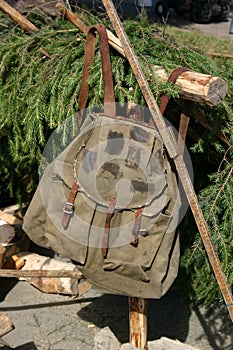 Lumberjack's rucksack