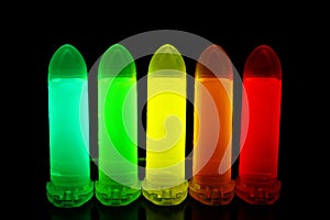 Quantum dots luminescence of different size