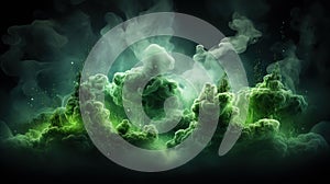 Luminescent Verdancy: Random Green Pointcloud Euphoria