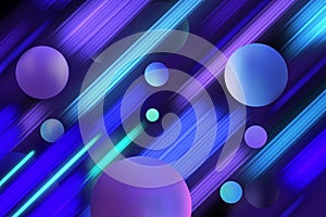 Luminous background for  digital and technology concepts