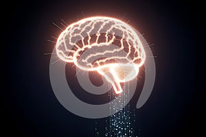 Luminous Brain and Data Transfer