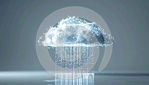 Digital Cloud Computing with Data Rain