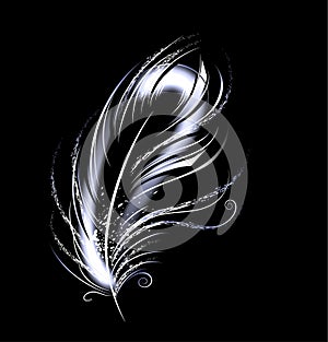 Luminous feather