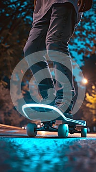 Luminous Longboarding