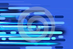 Luminous motion background for technology concepts