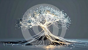 Luminous Network Tree of Knowledge and Data