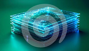 Luminous Quantum Computing Data Block